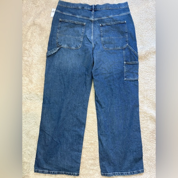 NWT GAP Mid Rise '90s Loose Carpenter Jeans - Picture 4 of 5